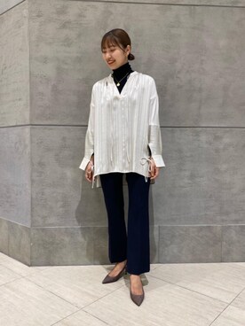 津野実有希さん（レディース・164cm）の秋コーディネート