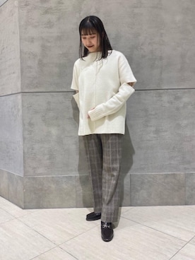 津野実有希さん（レディース・164cm）の秋コーディネート