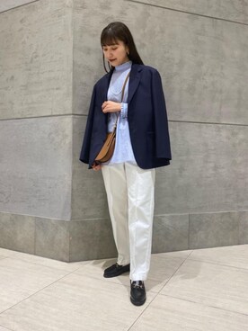 津野実有希さん(レディース・164cm)の冬コーディネート