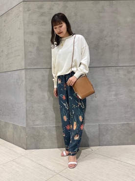 津野実有希さん(レディース・164cm)の冬コーディネート