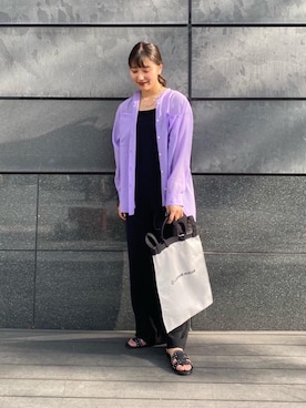 「UNITED ARROWS（ユナイテッドアローズ）のアイテム（サロペット/オーバーオール）」を使った、津野実有希さん（レディース・164cm）の春コーディネート