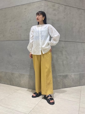 津野実有希さん（レディース・164cm）の春コーディネート