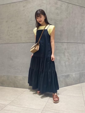 津野実有希さん(レディース・164cm)の春コーディネート