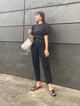 津野実有希さん(レディース・164cm)の夏コーディネート