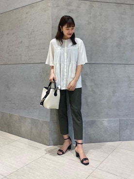 津野実有希さん(レディース・164cm)の夏コーディネート