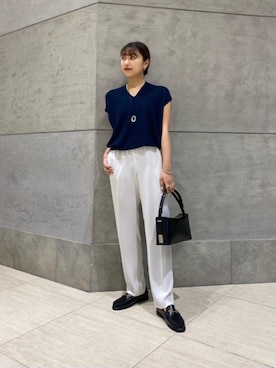 津野実有希さん(レディース・164cm)の夏コーディネート