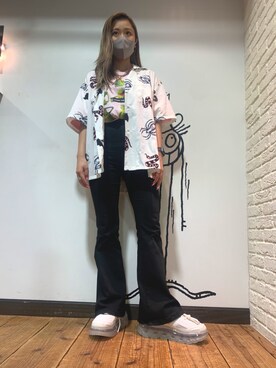 りなじろさん(レディース・154cm)の夏コーディネート