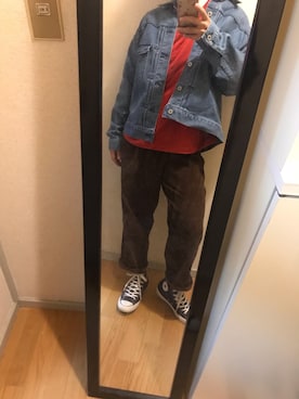 「アキコーデ」｜「アイテム（その他）」を使った、すうしさん（メンズ・167cm）の秋コーディネート