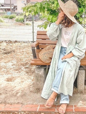 「reca（レカ）のアイテム（ワンピース/ドレス）」を使った、_k_a_o_c_h_i_n_さん（レディース・150cm）の春コーディネート