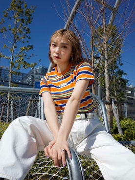 amisaさん（レディース・159cm）の春コーディネート