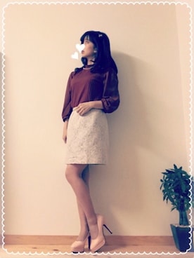 Little lady えりいさんのコーディネート