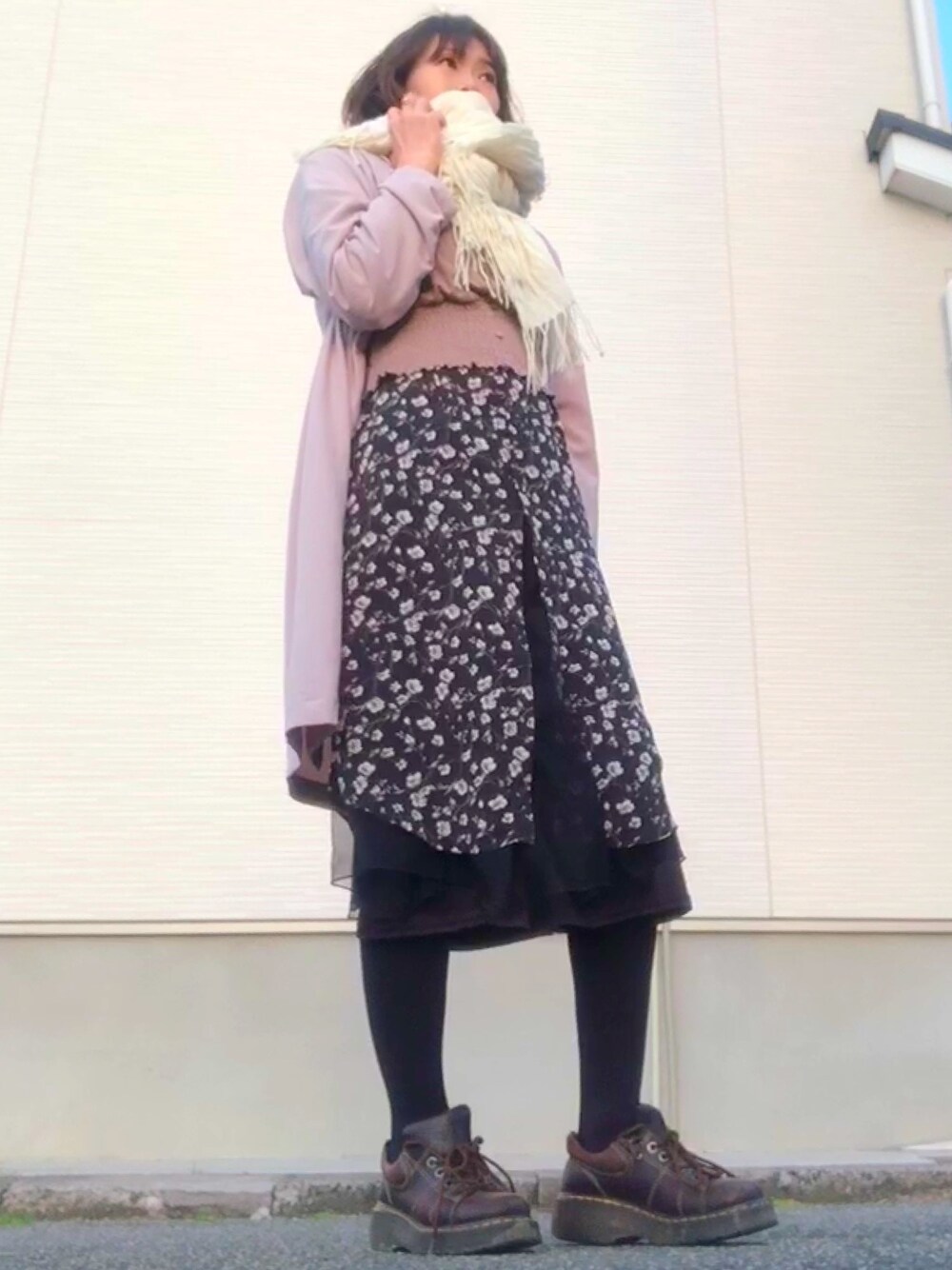「春コーデ」｜「GUのアイテム（トレンチコート、ピンク系）」を使った、杏15号さん（レディース・166cm）の春コーディネートの1枚目の写真