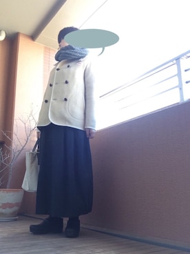 TOCHIEさん（レディース・157cm）の冬コーディネート