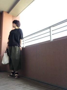 TOCHIEさん（レディース・157cm）の夏コーディネート