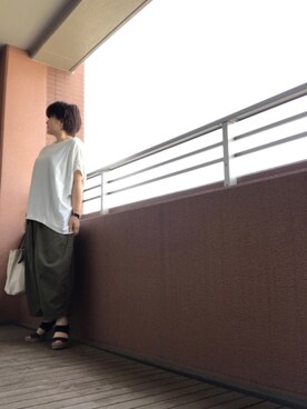 TOCHIEさん（レディース・157cm）の夏コーディネート