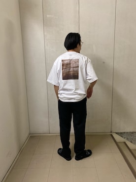 「CLANE（クラネ）のアイテム（トップス）」を使った、Suzuki Ryosukeさん（メンズ・174cm）の春コーディネート