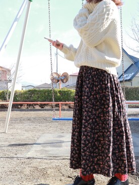 iioさん（レディース・152cm）の冬コーディネート