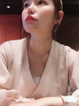 「LANCEL（ランセル）のアイテム（ヘアアクセサリー）」を使った、🍋寧々さん（レディース・168cm）の春コーディネート