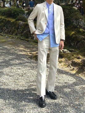 cccccchi19さん（メンズ・181cm）の春コーディネート