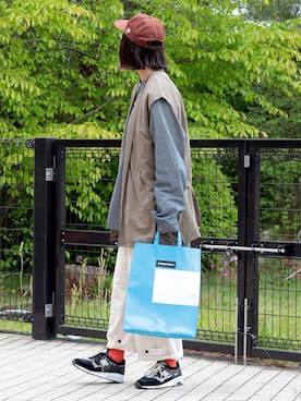 「CASPER JOHN（キャスパージョン）のアイテム」を使った、shizukü    さん（レディース・173cm）の春コーディネート