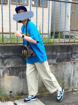 「ADER error（アーダーエラー）のアイテム（帽子）」を使った、shizukü    さん（レディース・173cm）の春コーディネート
