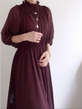 「Lily Brown」｜「アイテム（その他）」を使った、みくたろうさん（レディース・155cm）の秋コーディネート