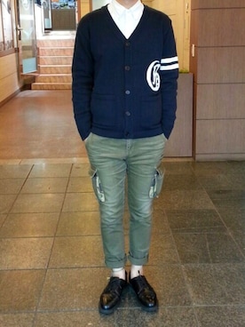 「Thorogood（ソログッド）のアイテム」を使った、Pakukakuさん（メンズ・177cm）の夏コーディネート