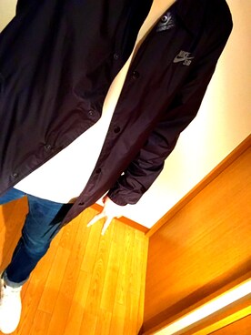 「NIKE SB（ナイキエスビー）のアイテム（その他アウター）」を使った、たろーさん（メンズ・172cm）の冬コーディネート