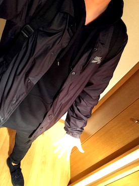 「NIKE SB（ナイキエスビー）のアイテム（その他アウター）」を使った、たろーさん（メンズ・172cm）の冬コーディネート