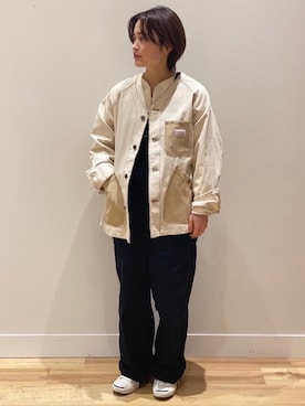 「SMITH'S（スミス）のアイテム（ジャケット/アウター）」を使った、toyamaさん（レディース・153cm）の春コーディネート