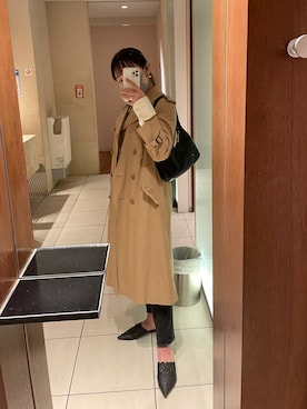 Burberry バーバリー のトレンチコートを使ったレディース人気ファッションコーディネート Wear