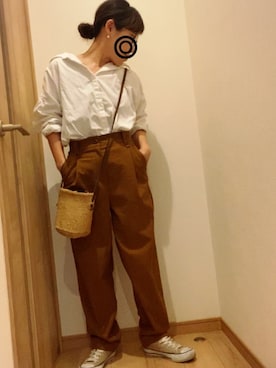 「coen」｜apricotさん（レディース・150cm）の春コーディネート