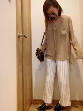 「テロシャツ」｜apricotさん（レディース・150cm）の秋コーディネート