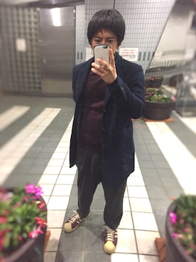 「夜ご飯」｜Koseさん（メンズ・172cm）の冬コーディネート