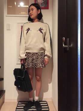 「あみあみソックス」｜mmm☺︎さん（レディース・161cm）の春コーディネート