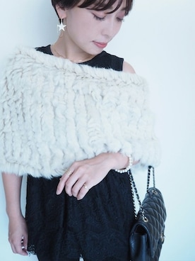 「スター」｜「アイテム（アクセサリー）」を使った、Jenny_by_mariaさん（レディース・155cm）の秋コーディネート