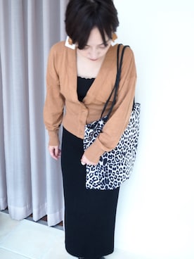 「大ぶりアクセサリー」｜Jenny_by_mariaさん（レディース・155cm）の秋コーディネート