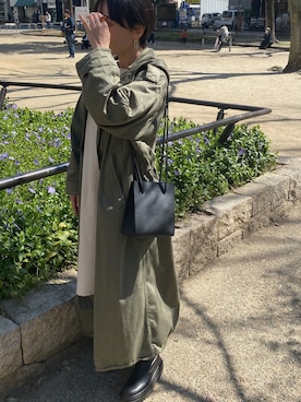 「MODE ROBE（モードローブ）のアイテム（ワンピース/ドレス）」を使った、Jenny_by_mariaさん（レディース・155cm）の春コーディネート