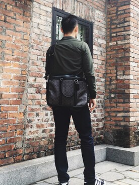 「PULL&BEAR（プルアンドベア）のアイテム（ブルゾン）」を使った、PigJさん（レディース・172cm）の夏コーディネート