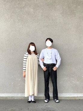 ワンピース ドレスを使った カップルコーデ の人気ファッションコーディネート Wear