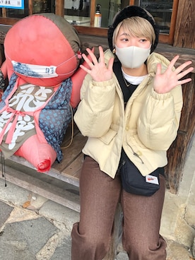 「NIKE(ナイキ)のアイテム(ショルダーバッグ)」を使った、ケベックさん(レディース・164cm)の春コーディネート