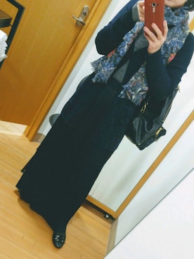 「BODY DRESSING（ボディドレッシング）のアイテム」を使った、teaco.さん（レディース・156cm）の秋コーディネート