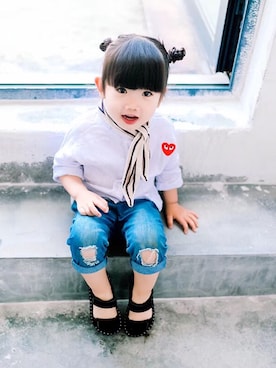 七月是只小巨蟹さんのコーディネート