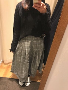 Rさん(レディース・161cm)の冬コーディネート