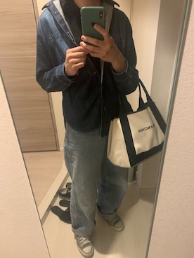 Rさん（レディース・161cm）の春コーディネート