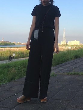 Rさん（レディース・161cm）の春コーディネート