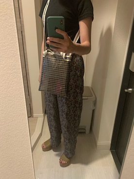 Rさん（レディース・161cm）の夏コーディネート