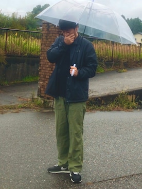 「NIKE SB（ナイキエスビー）のアイテム（ジャケット/アウター）」を使った、5510さん（メンズ・179cm）の秋コーディネート