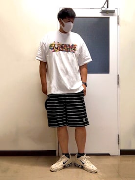 「AKTR（アクター）のアイテム」を使った、5510さん（メンズ・179cm）の夏コーディネート