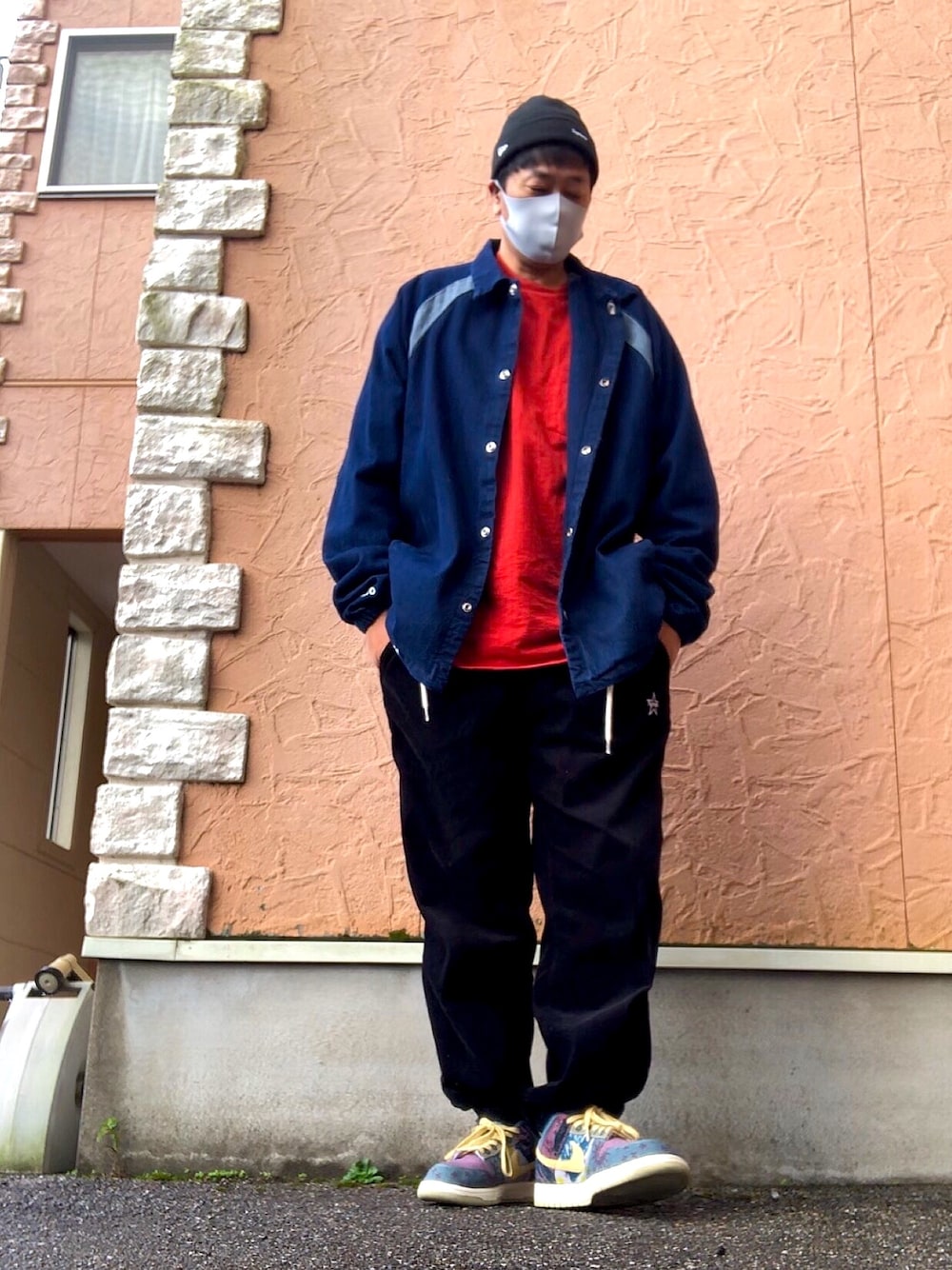 SAPEUR ダークブルー デニムジャケット　スウェット SAPEUR ダークブルー デニムジャケット スウェット 2025年最新